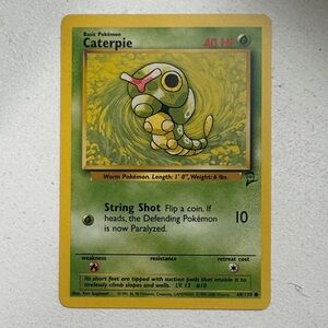 Caterpie Pokémon Card